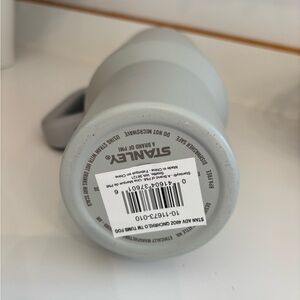 Stanley Gray Insulated Bottle with Carry Handle
